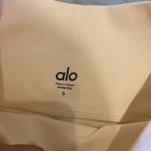 ALO Yoga High-Waist Airbrush Leggings French Vanilla